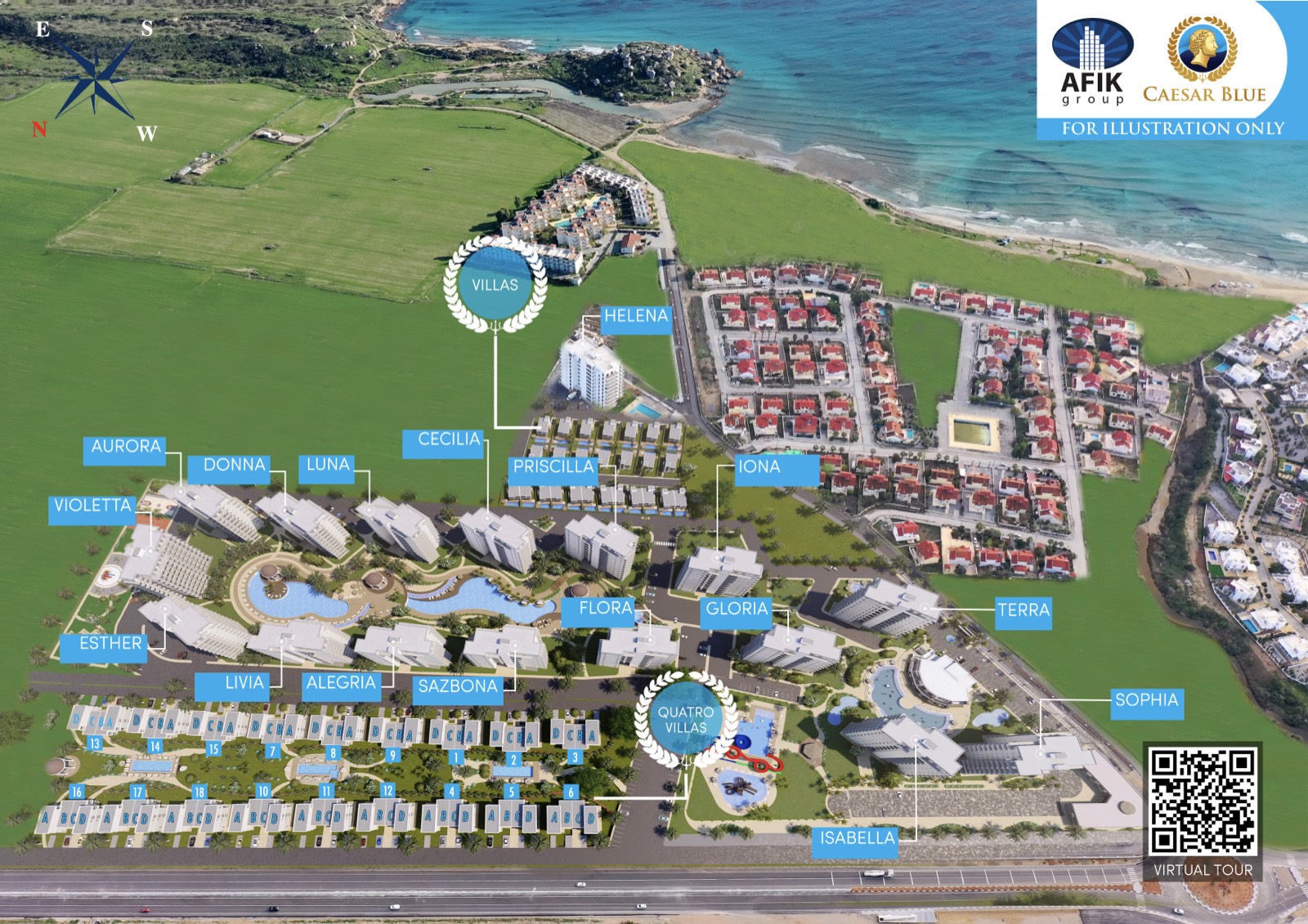 Caesar Blue Site Plan