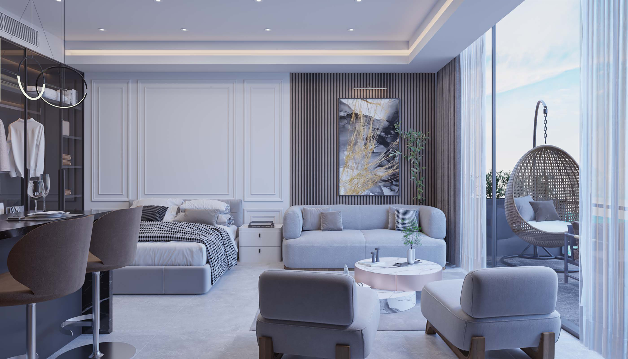 Grand Sapphire Blu Apartment Interior